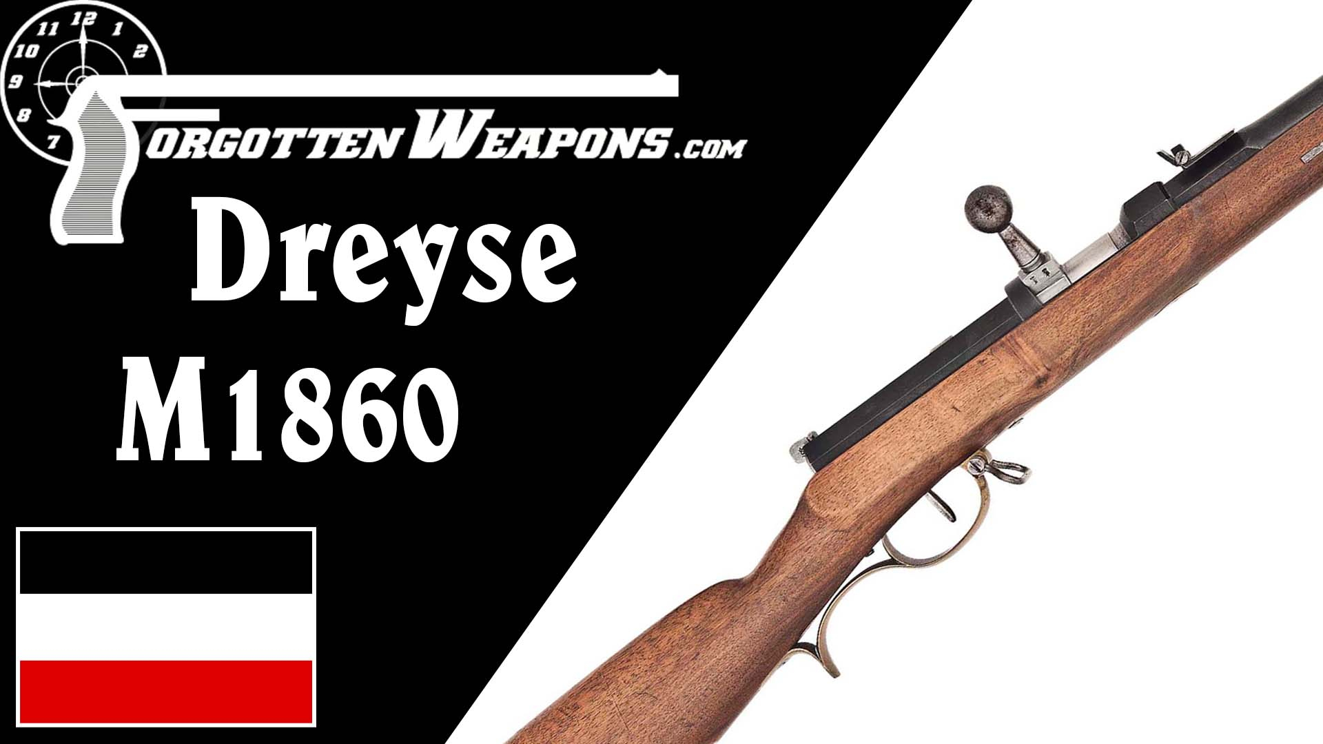 【被遗忘的武器/双语】德莱赛M1860针发式步枪历史介绍/结构分析